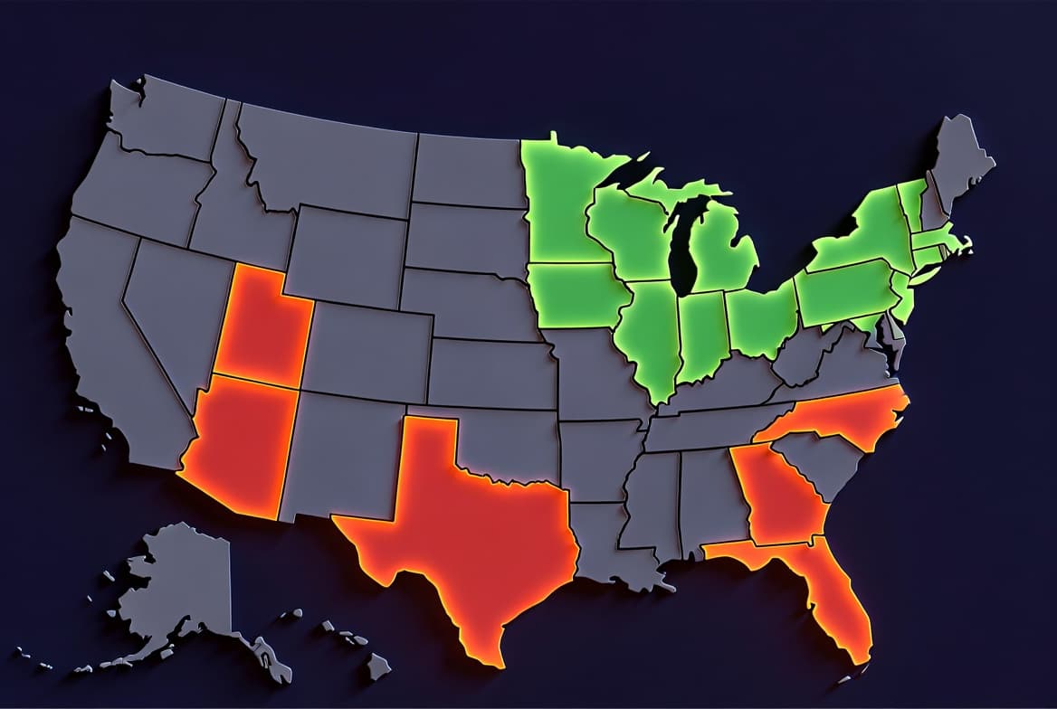 Sun Belt vs. Midwest: Where Smart Investors Are Buying in 2026